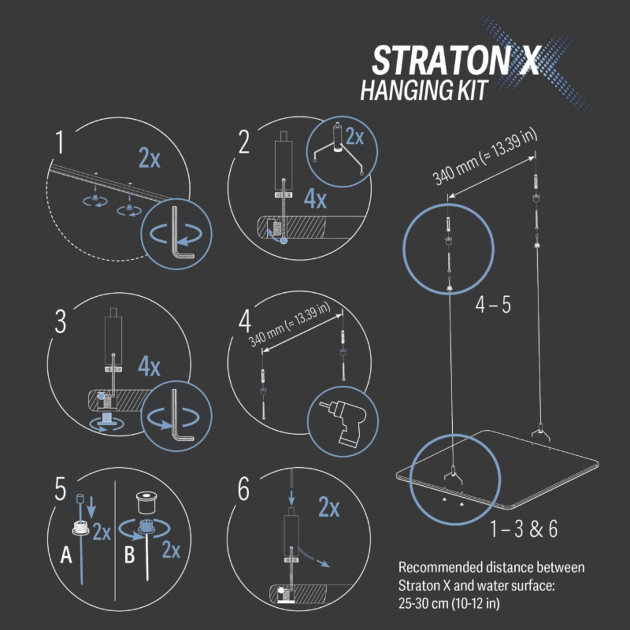 ATI Straton X Hanging Kit