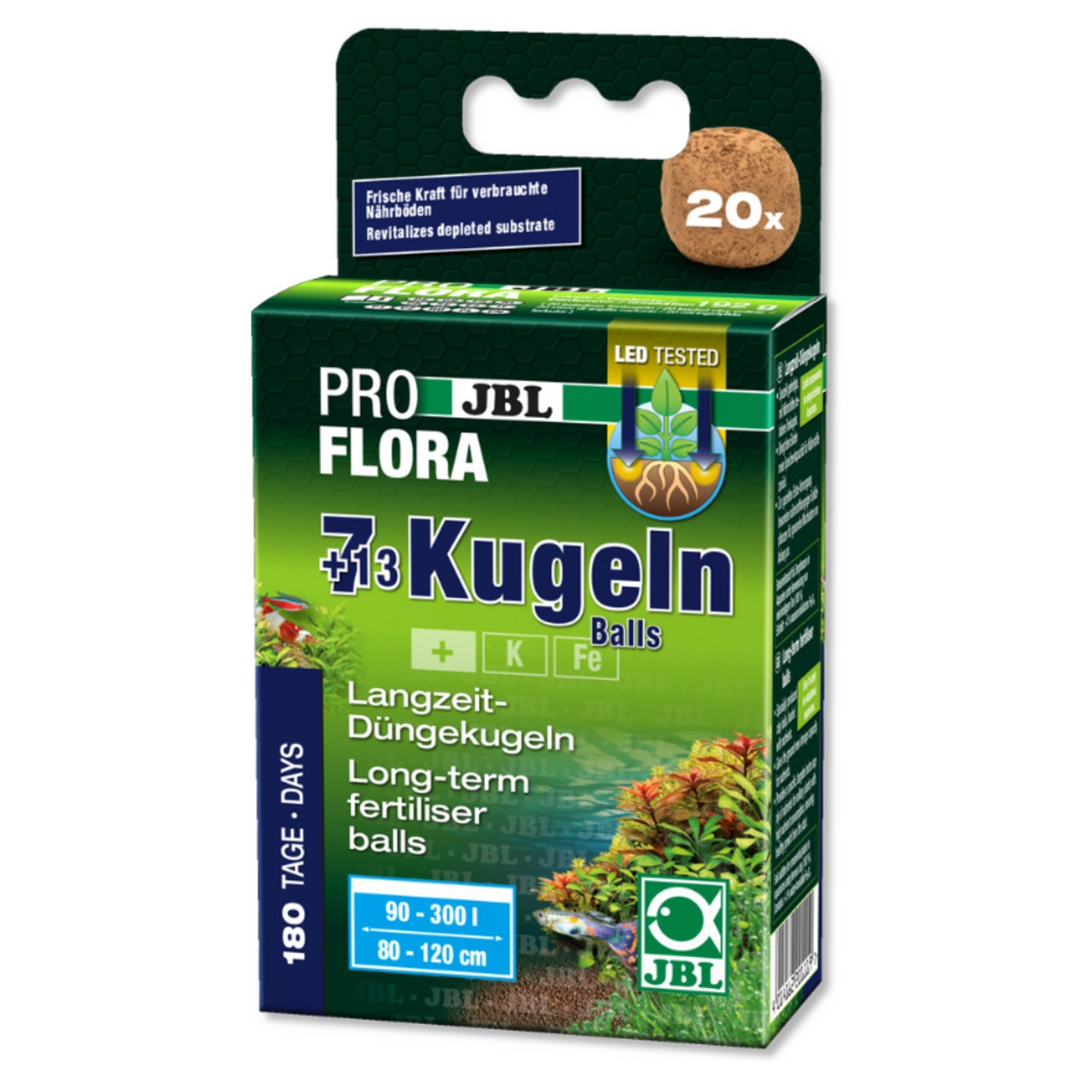 JBL Die 7 + 13 Kugeln Wurzeldünger