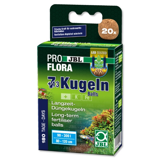 JBL Die 7 + 13 Kugeln Wurzeldünger
