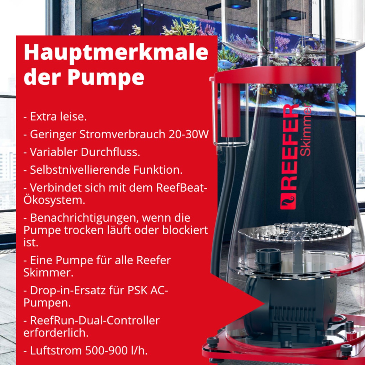 Red Sea Reefer DC Skimmer