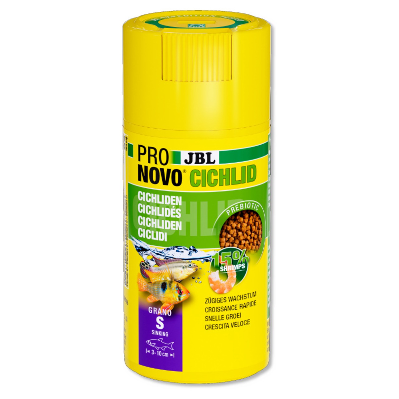 JBL ProNovo Cichlid Grano S CLICK