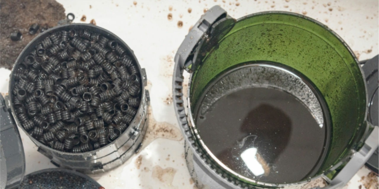 Aquarium Au&szlig;enfilter Reinigung