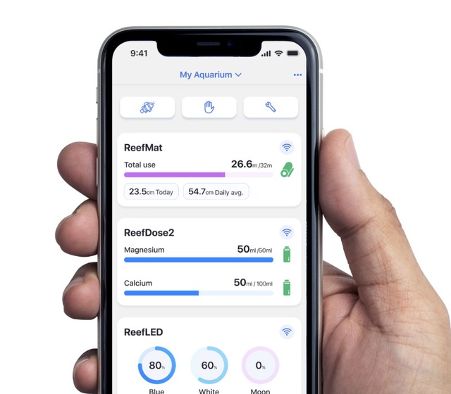 Red Sea ReefMat App Steuerung