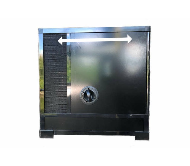 Verschiebbarer L&uuml;ftungsauslass