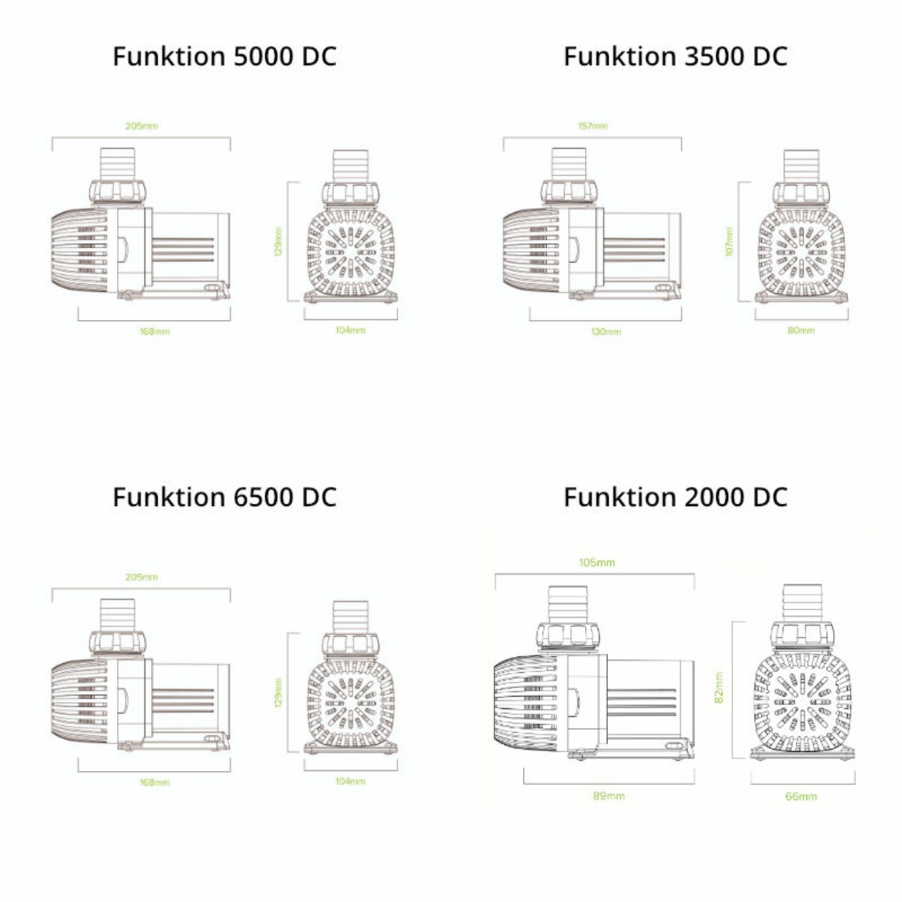 D-D Funktion DC Pumpe