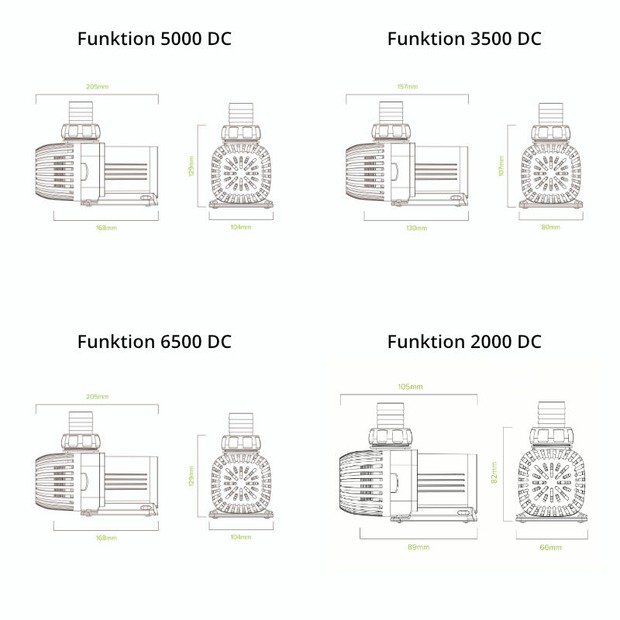D-D Funktion DC Pumpe