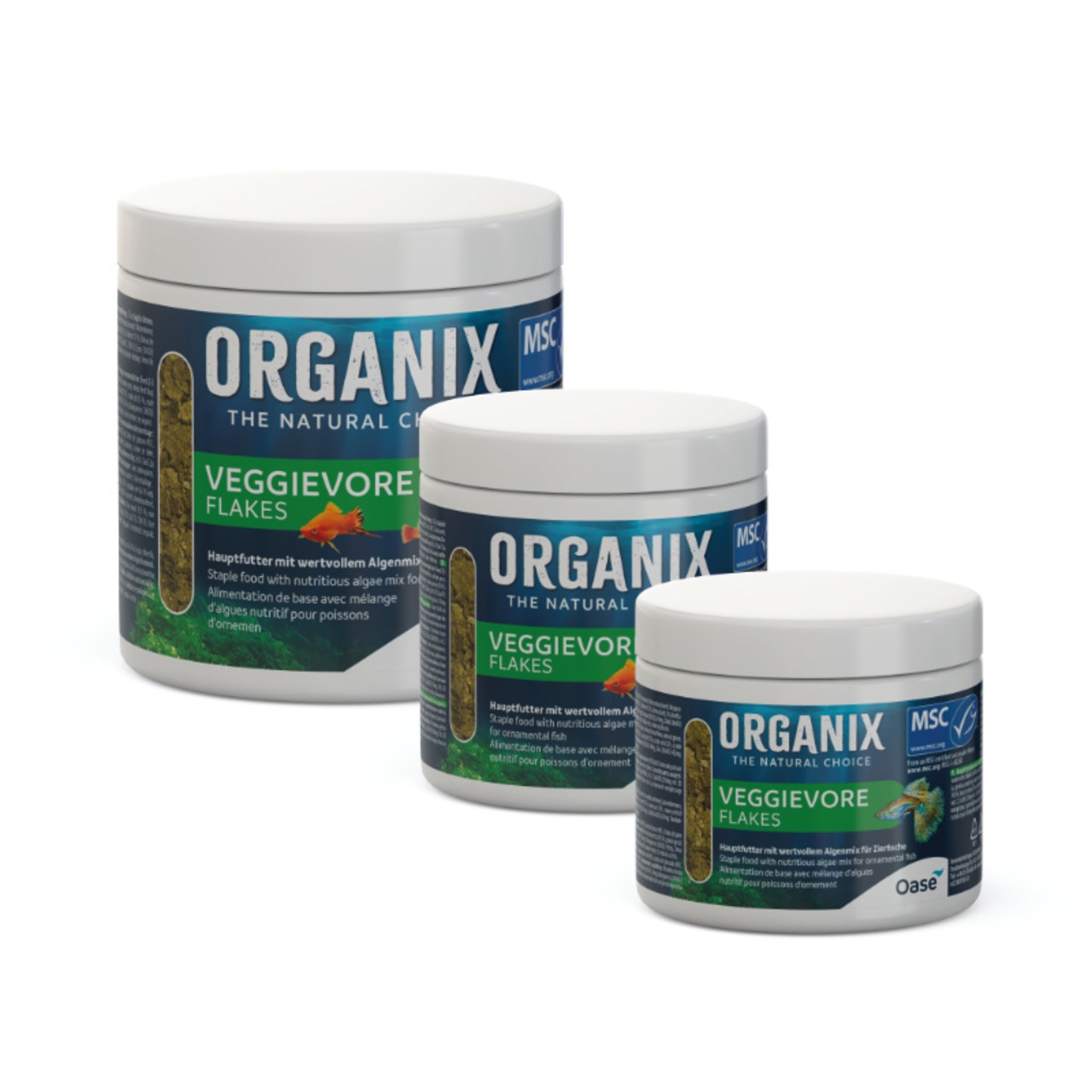 Oase Organix Veggievore Flakes