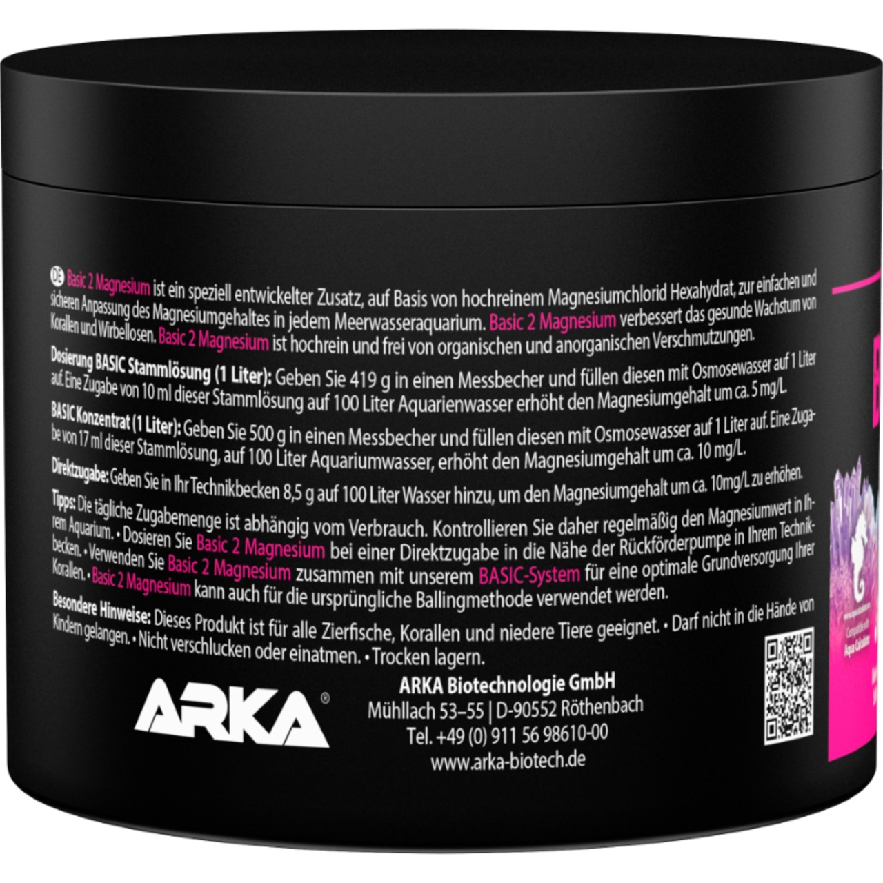 Arka Basic 2 - Magnesium 1kg