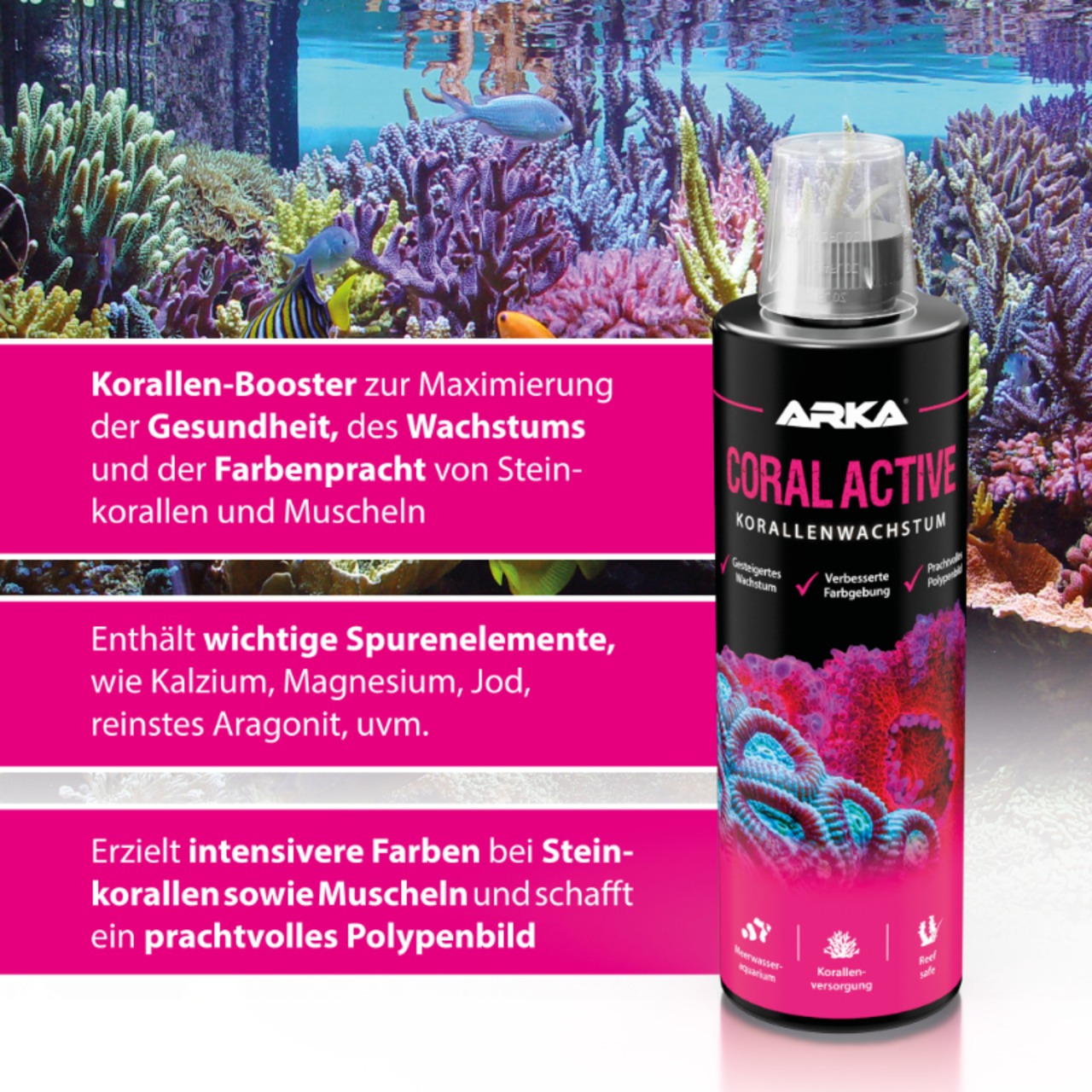 Arka Coral Activ Korallenwachstum 236ml