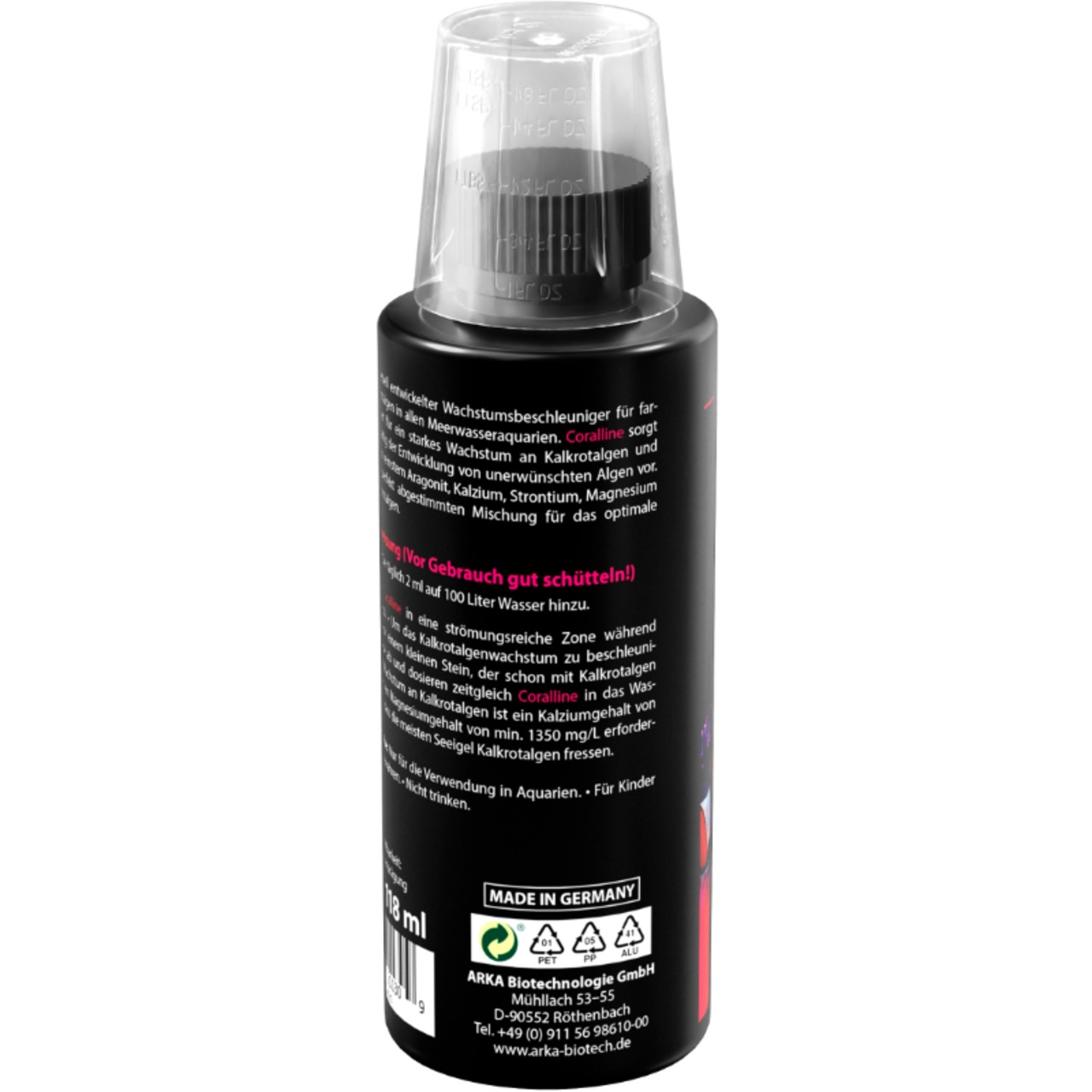 Arka Corallin Kalkrotalgen + 118ml