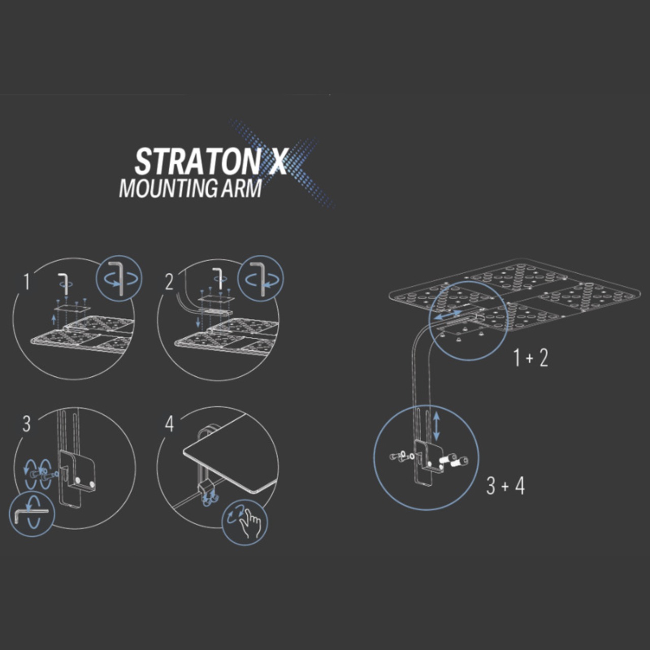 ATI Straton X Montagearm
