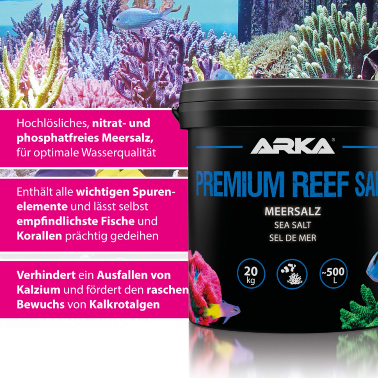 Arka Salz Premium Reef 20Kg