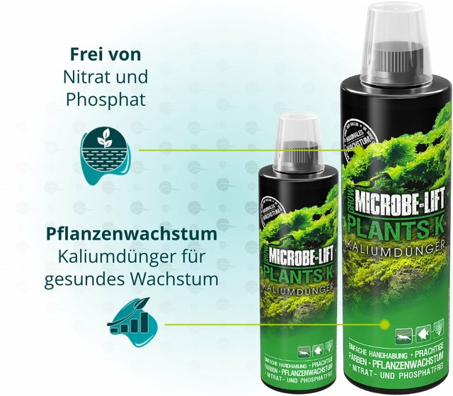 Dieses Bild zeigt die Eigenschaften von Arka Plants K - Kaliumd&uuml;nger