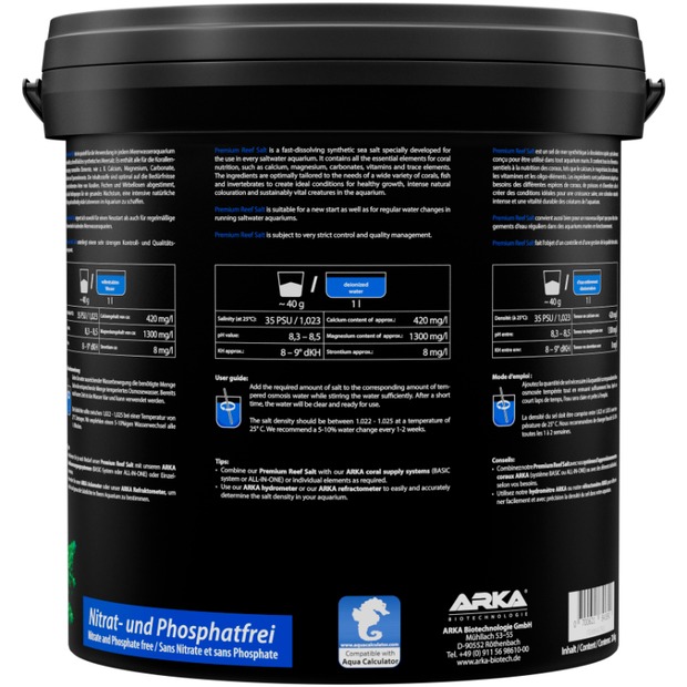 Arka Salz Premium Reef 20Kg