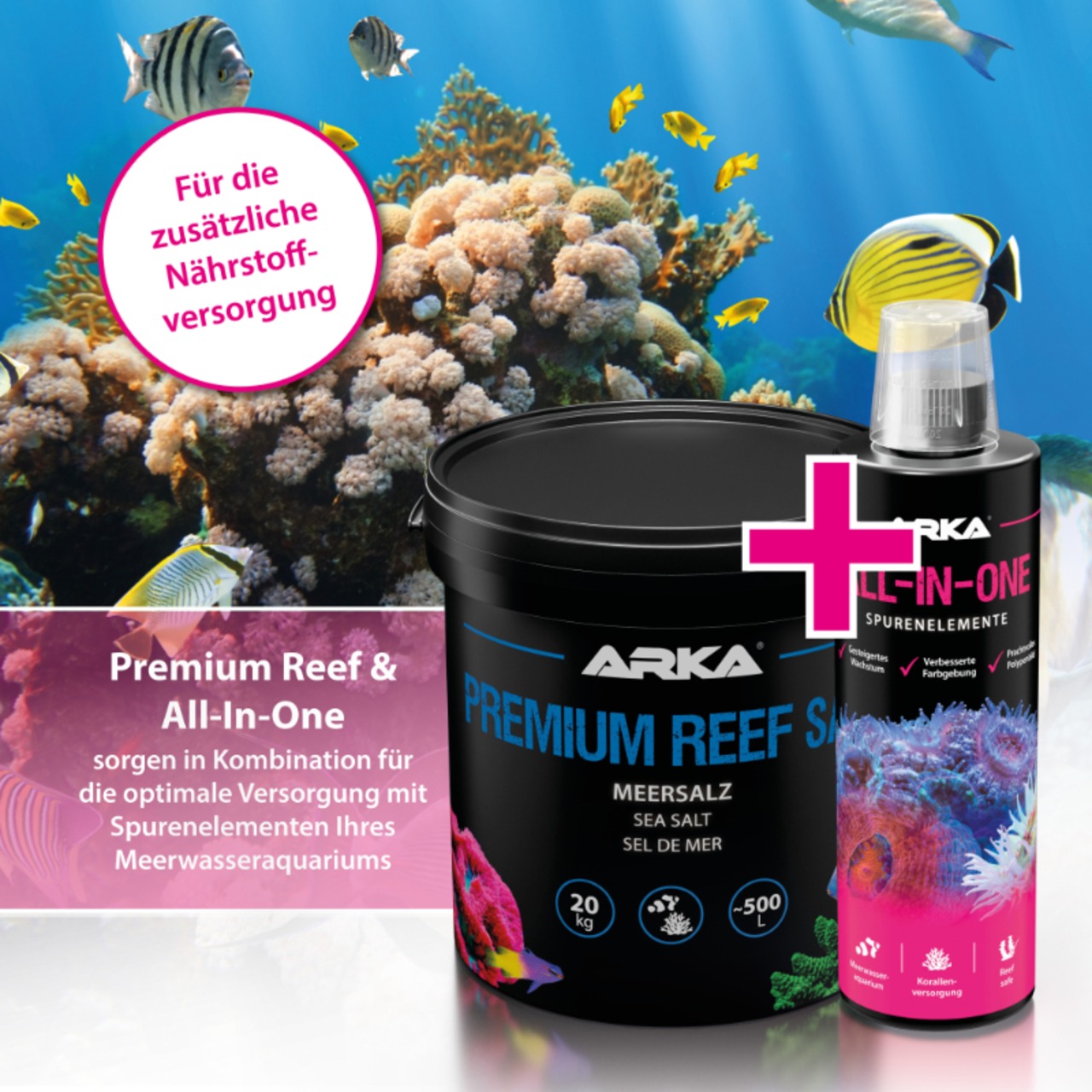 Arka Salz Premium Reef 20Kg