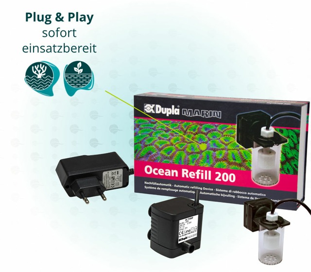 Dieses Bild zeigt das Dupla Marin Ocean Refill 200 - Nachf&uuml;llsystem