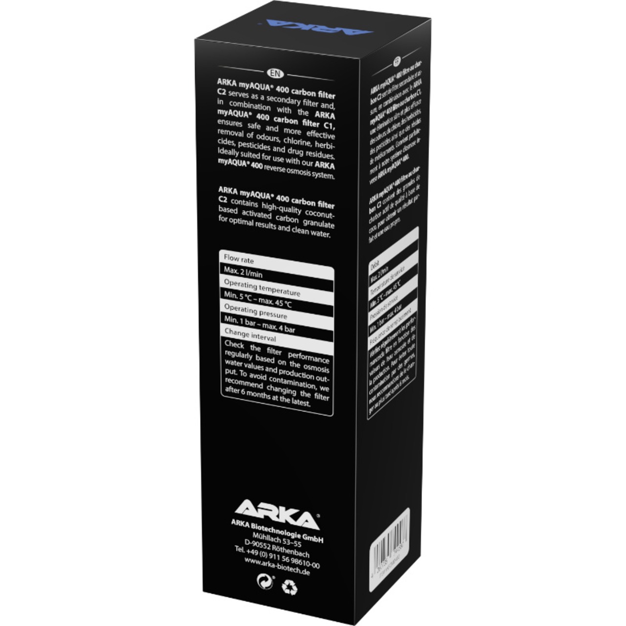 Arka myAqua 400 Kohlefilter C2