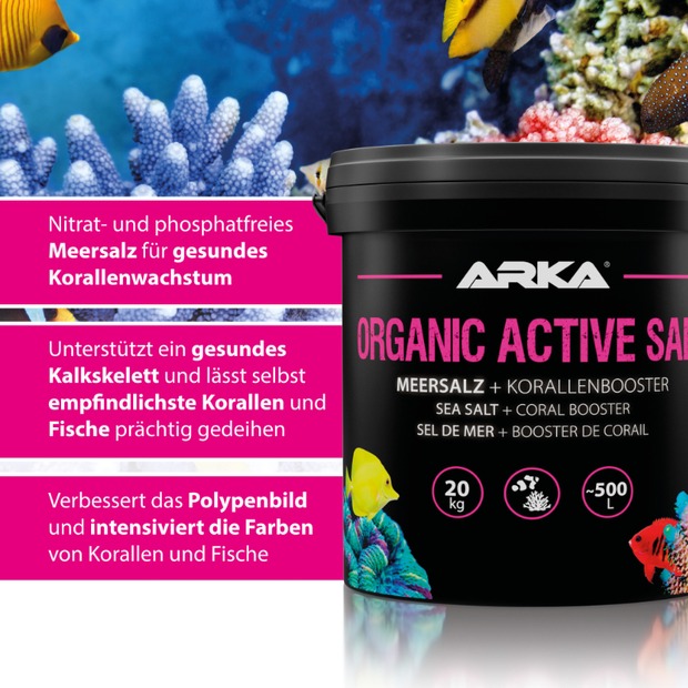 Arka Salz Organic Active 20Kg