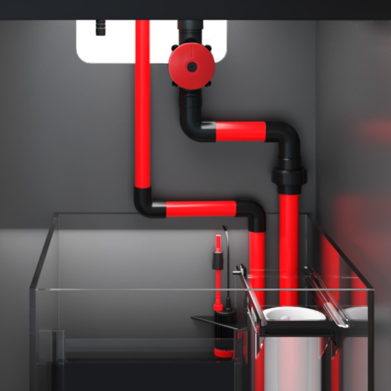 Red Sea Reefer kleine Aquarien Verrohrung